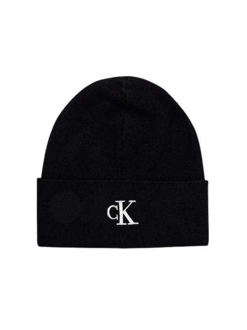 Cappellino in viscosa nero Calvin Klein | LV04D8020GUB1